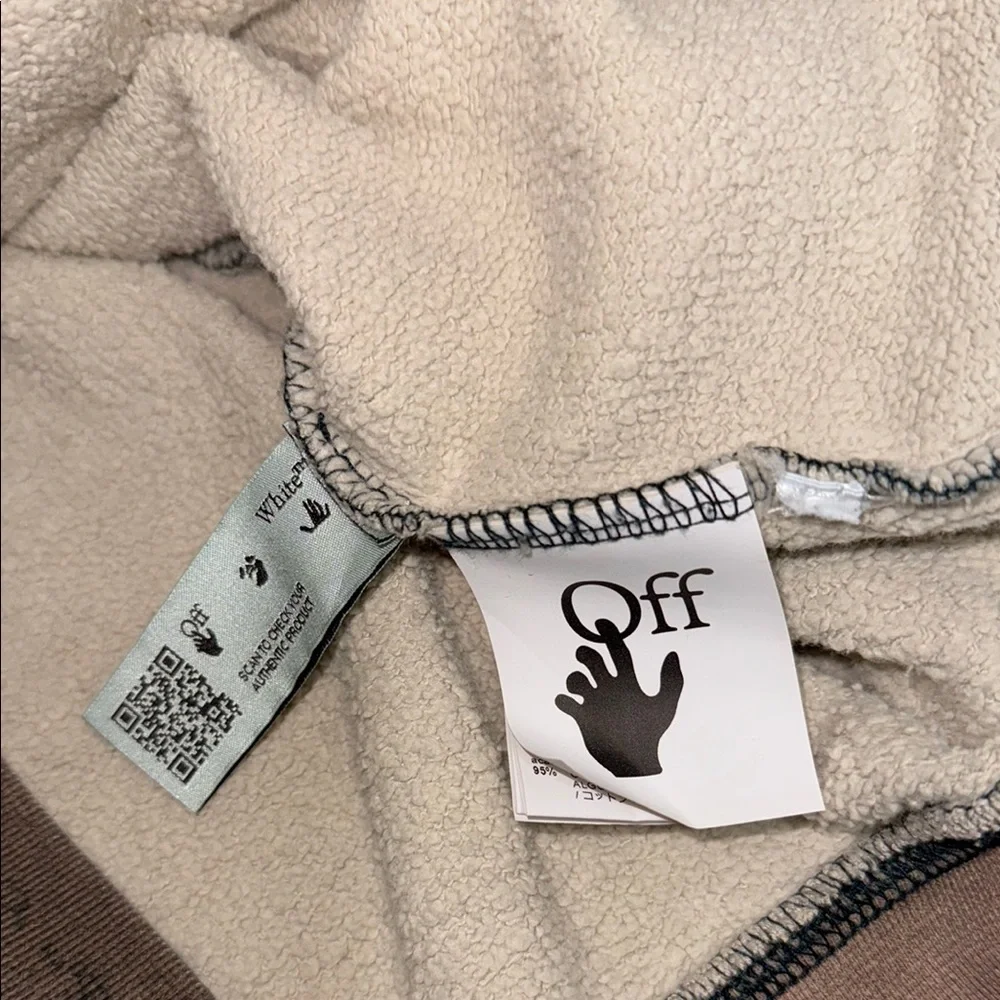 Off White Camouflage Hoodie Size S LIMITE EDITION